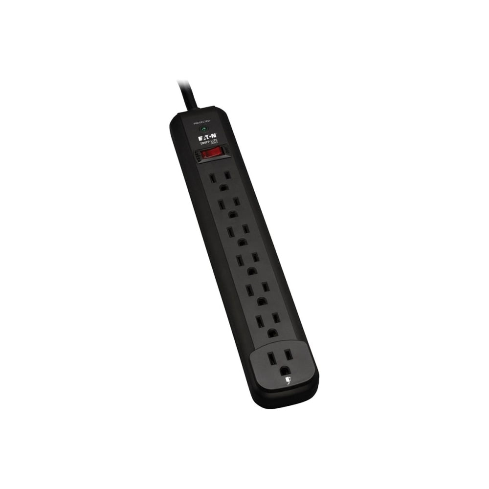 Tripp Lite Protect It! TLP712B 7-Outlet Surge Suppressor, 12ft Cord, Black