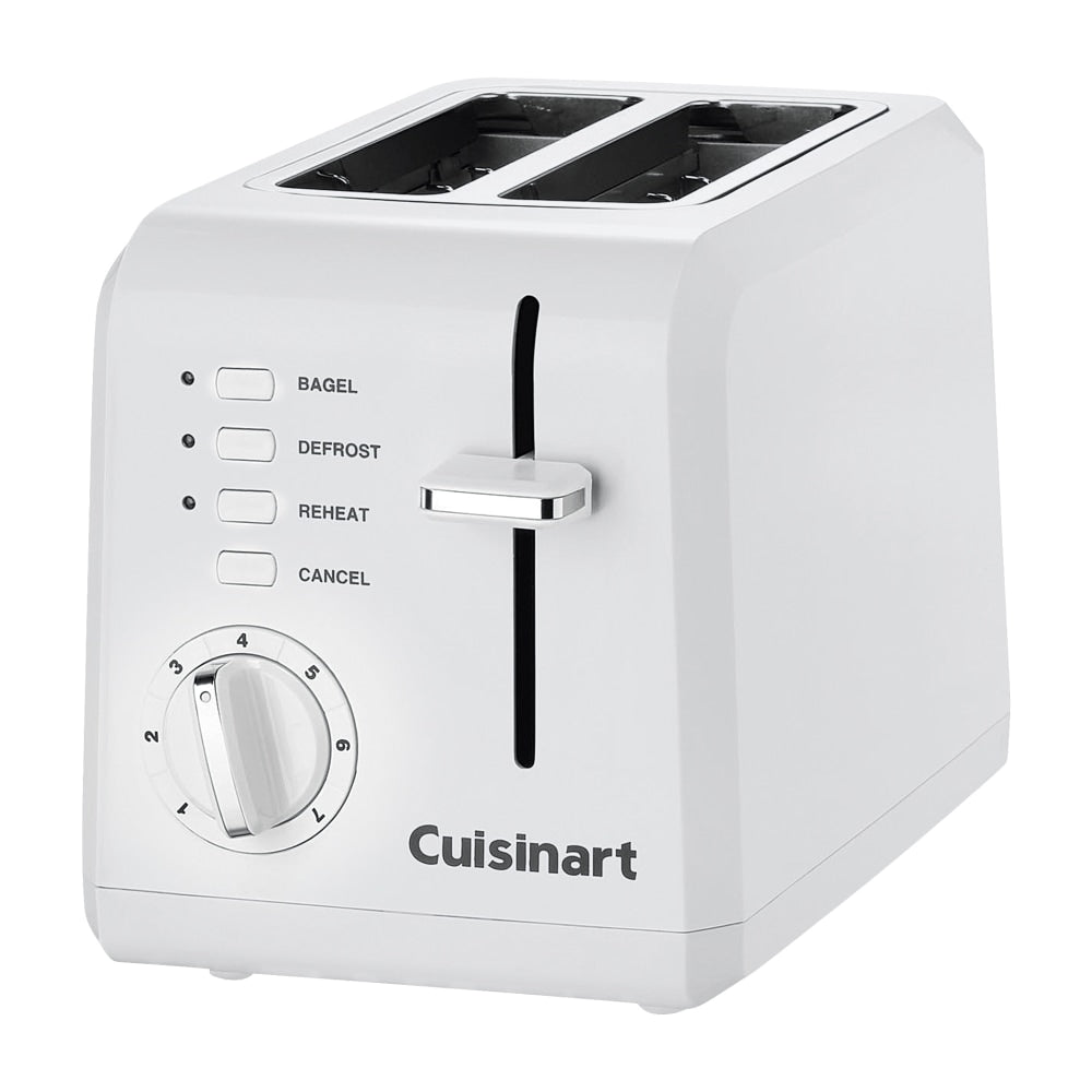 Cuisinart 2-Slice Wide-Slot Toaster, White