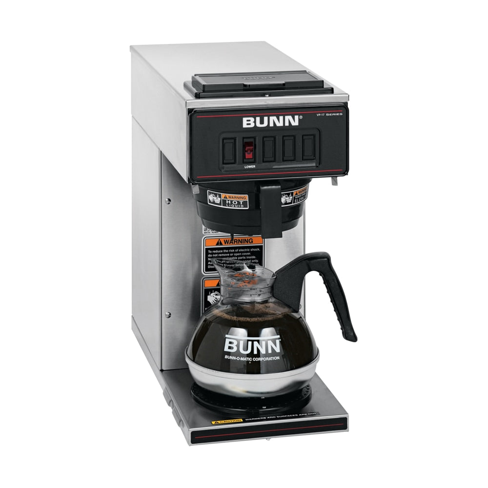 Bunn 12-Cup Pourover Brewer, Stainless Steel