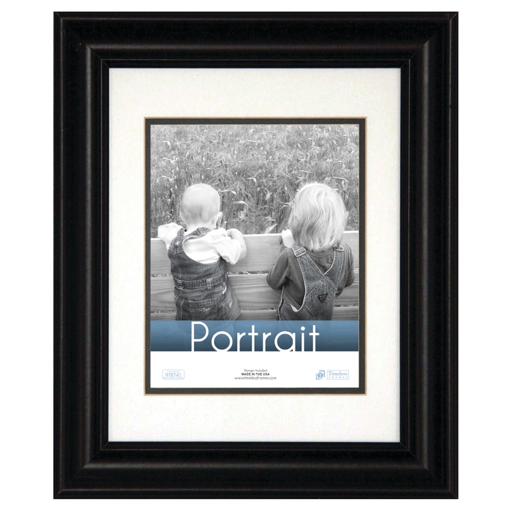 Timeless Frames Lauren Frame, Portrait, 16in x 20in, Black