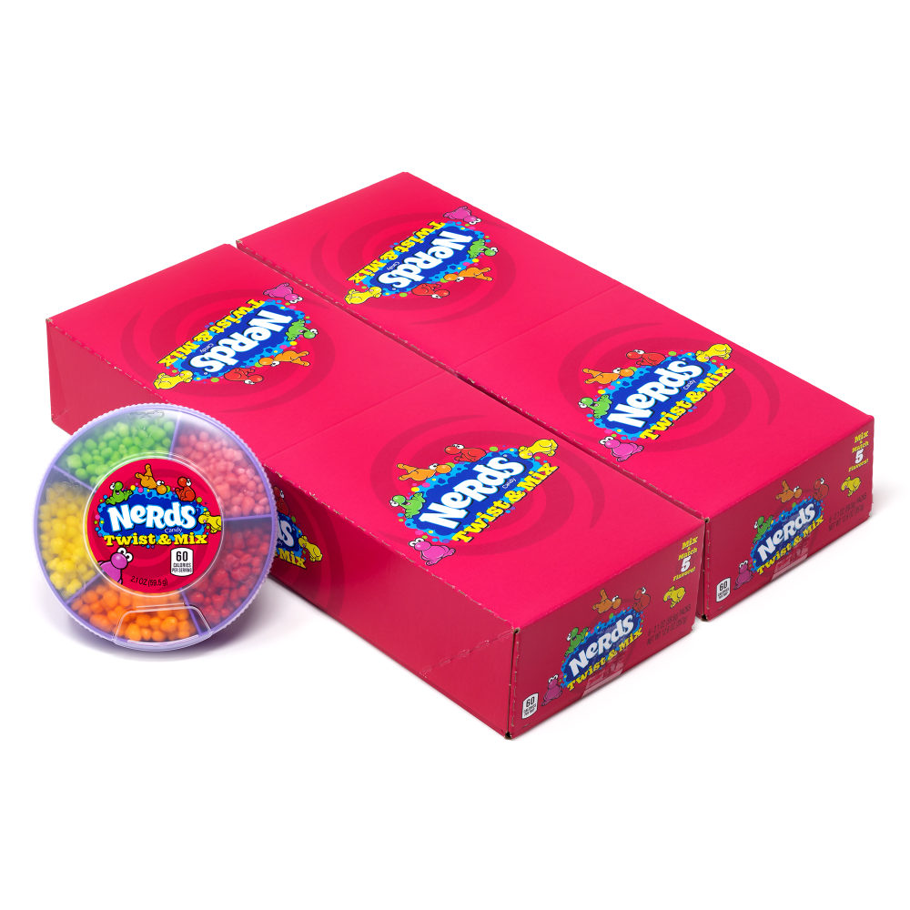 Nerds Twist And Mix, 2 Oz, Pack Of 12
