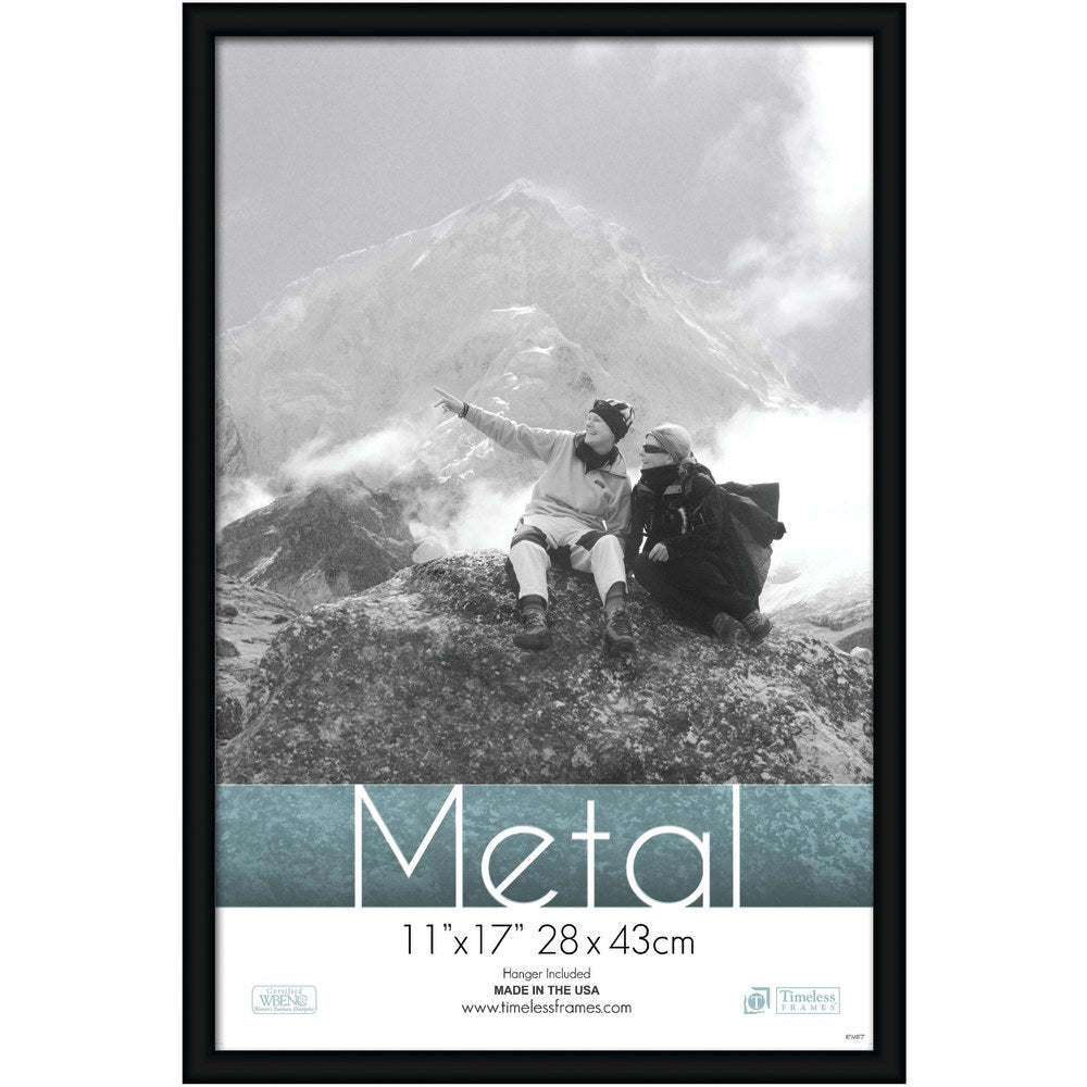 Timeless Frames Metal Frame, 11in x 17in, Black