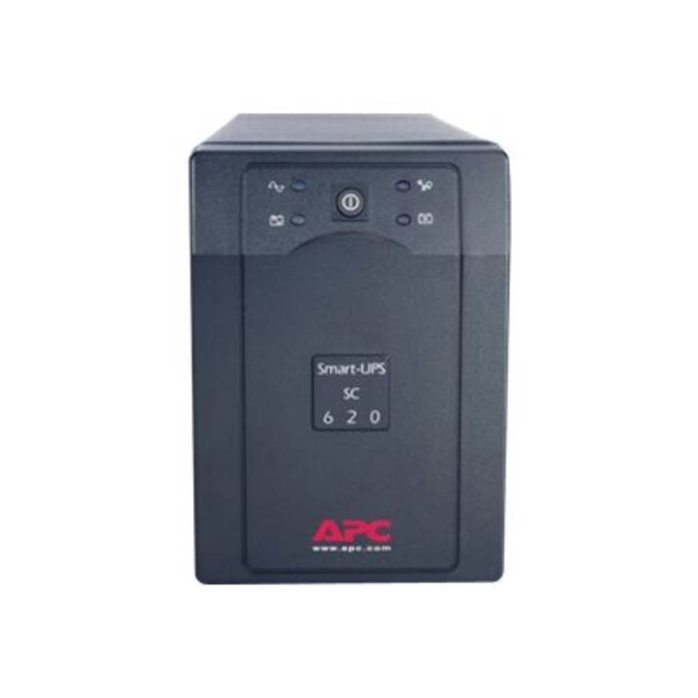 APC Smart-UPS SC 620VA - 620VA/390W - 5.5 Minute Full Load - 1 x IEC 320-C13, 3 x IEC 320-C13, 2