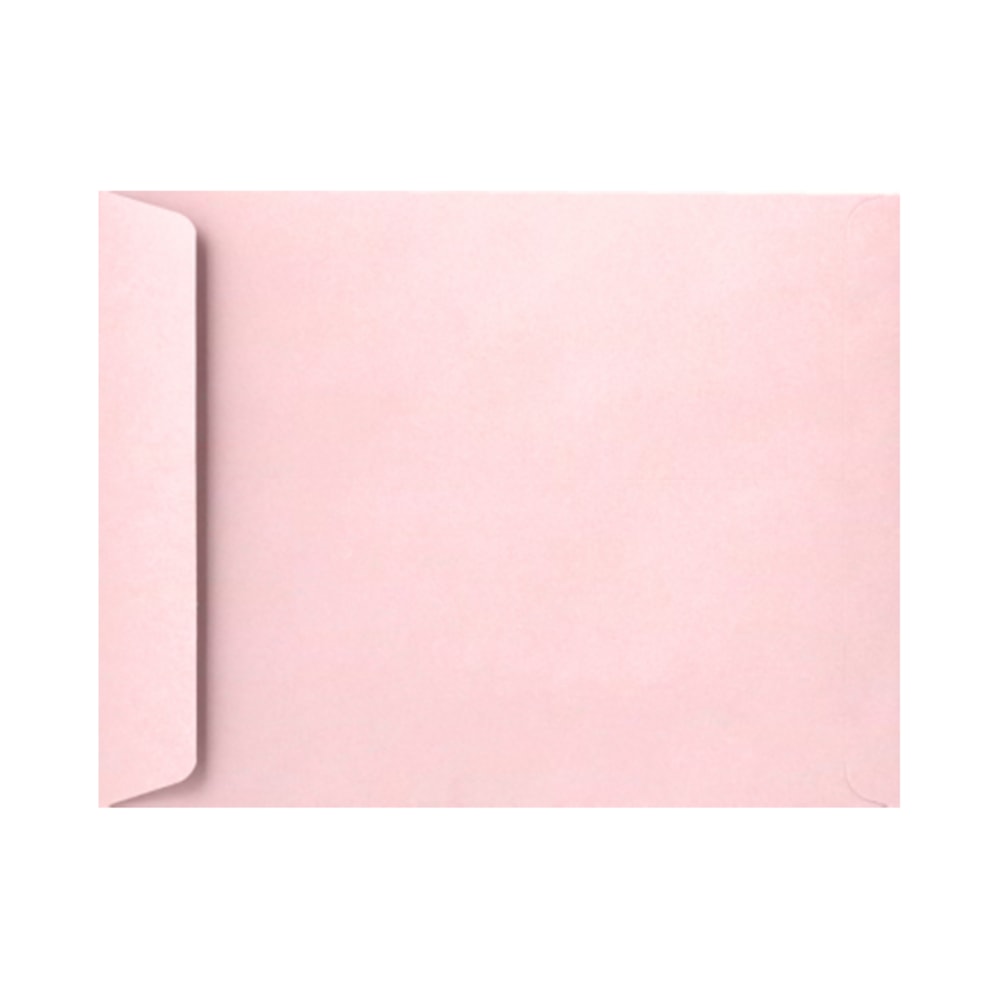 LUX Open-End 10in x 13in Envelopes, Peel & Press Closure, Candy Pink, Pack Of 50