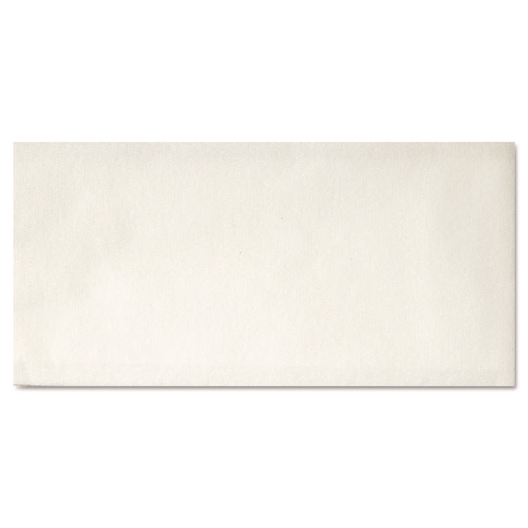 Linen-Like Guest Towels, 1-Ply, 12 x 17, White, 125 Towels/Pack, 4 Packs/Carton