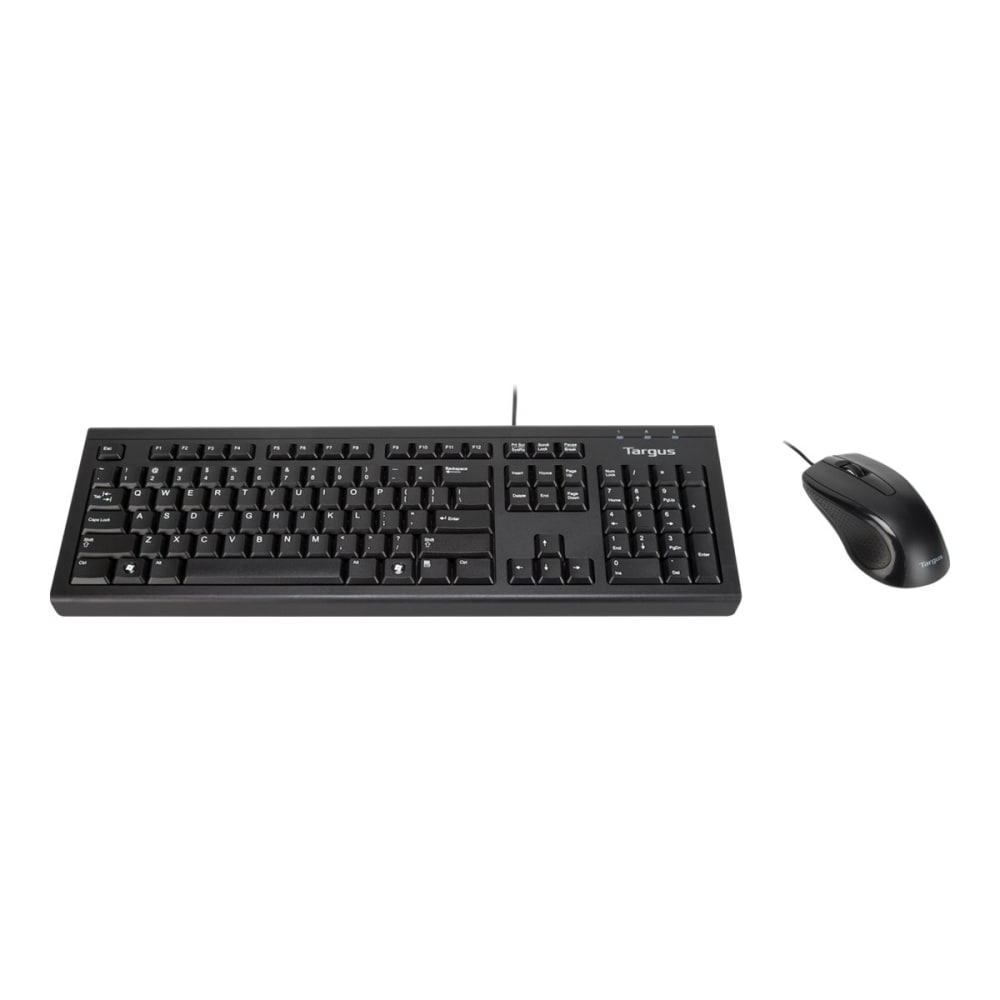 Targus Corporate HID 104-Key Keyboard And Optical Mouse Bundle, Black, BUS0067