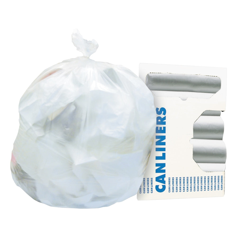 Heritage High-Density 40-45 Gallon Can Liners, 40in x 48in, 16 Micron, 250-PK
