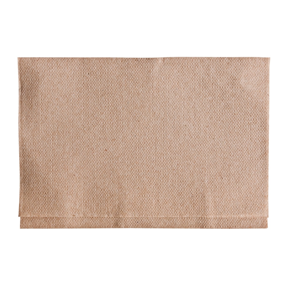 Tork Xpressnap Interfold 1-Ply Dispenser Napkins, 8 1/2in x 13in, Natural, 600 Napkins Per Pack, Carton Of 10 Packs