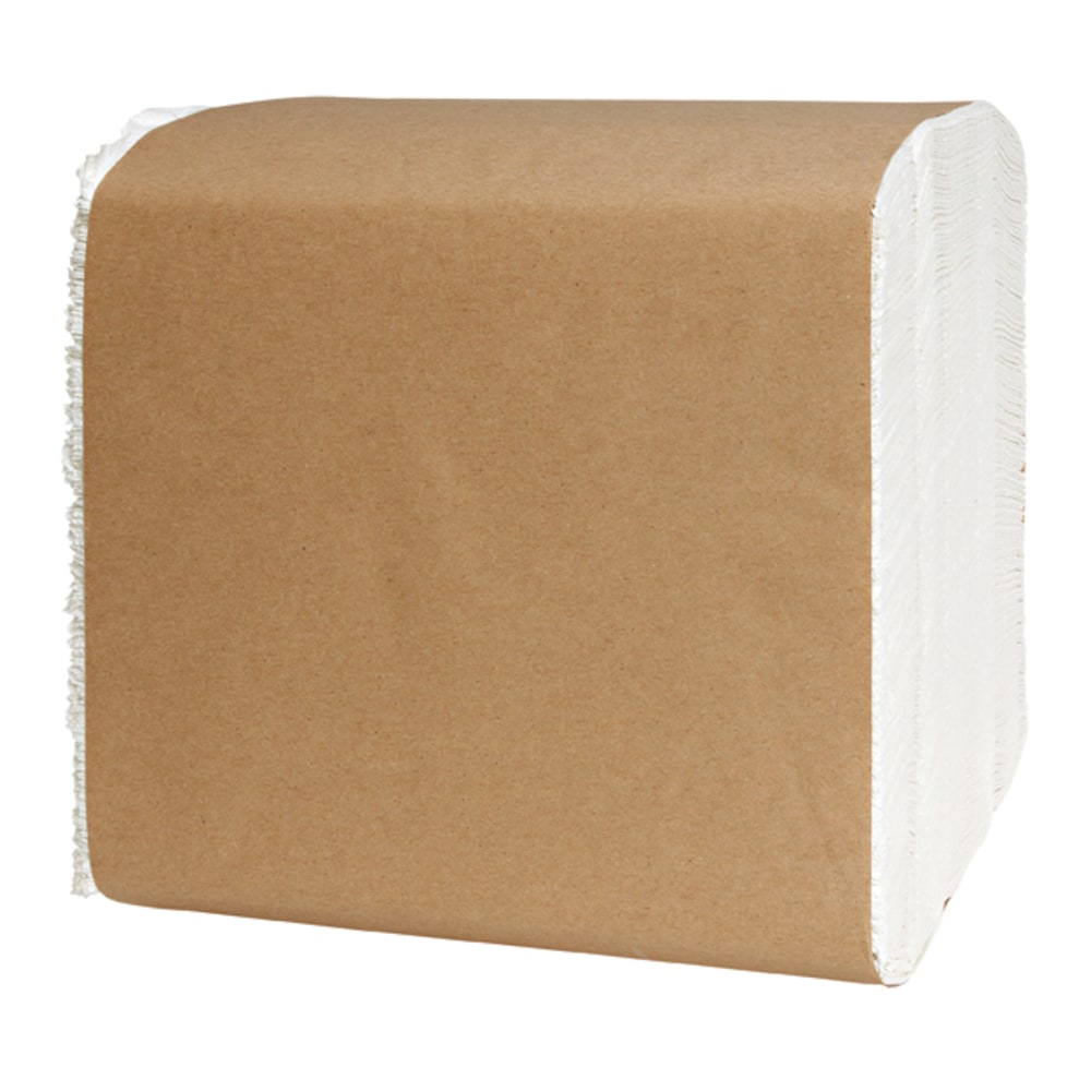 Tork Universal 1-Ply Dinner Napkins, 17in x 17in, White, 334 Napkins Per Pack, Carton Of 12 Packs