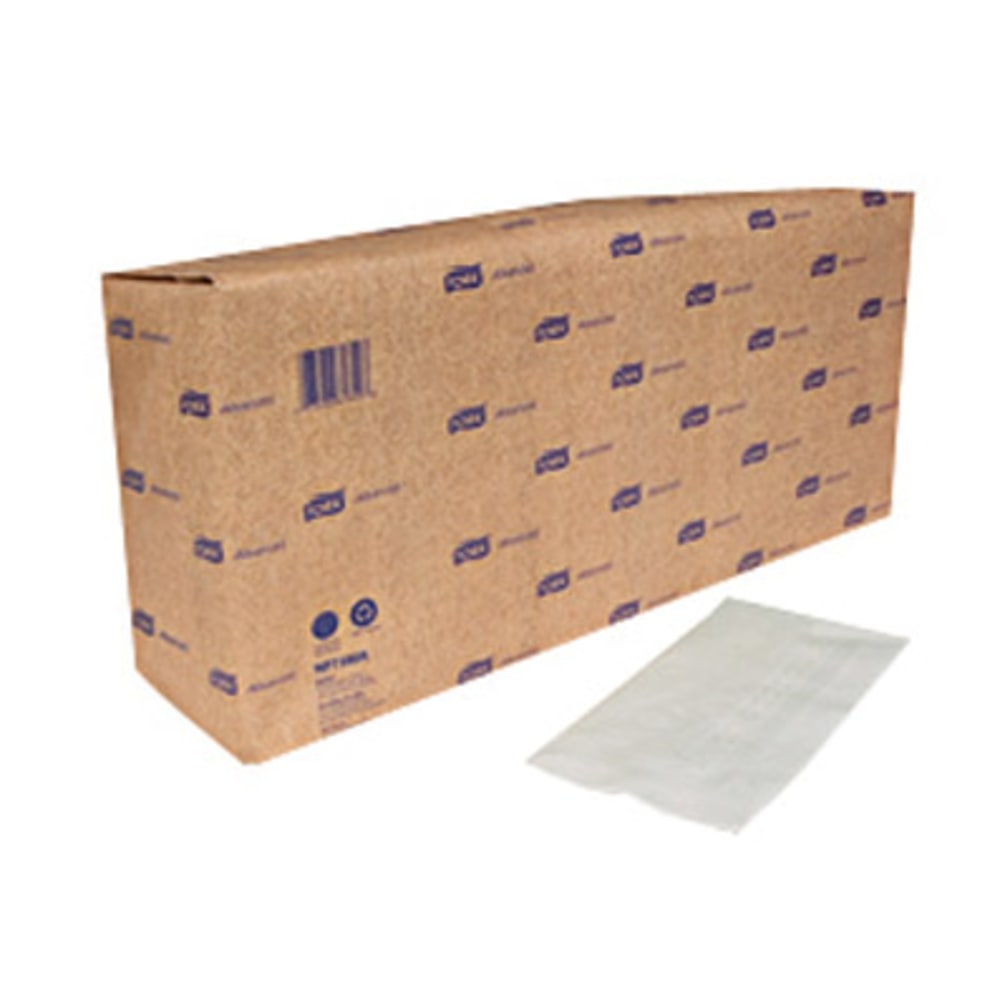 Tork Advanced 3-Ply Dinner Napkins, 16 1/8in x 17in, White, 290 Napkins Per Pack, Carton Of 6 Packs