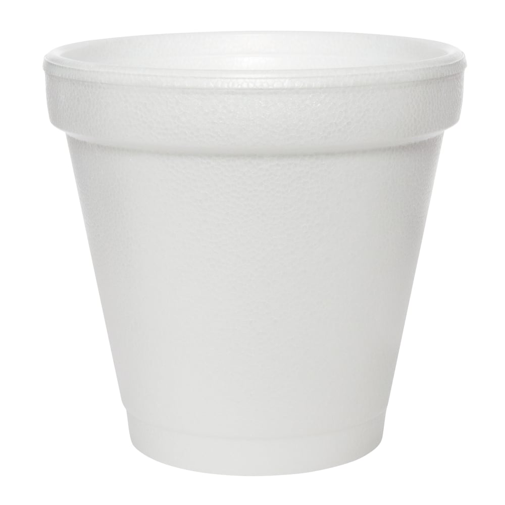 Dart Foam Cups, 4 Oz, White, Carton Of 1,000