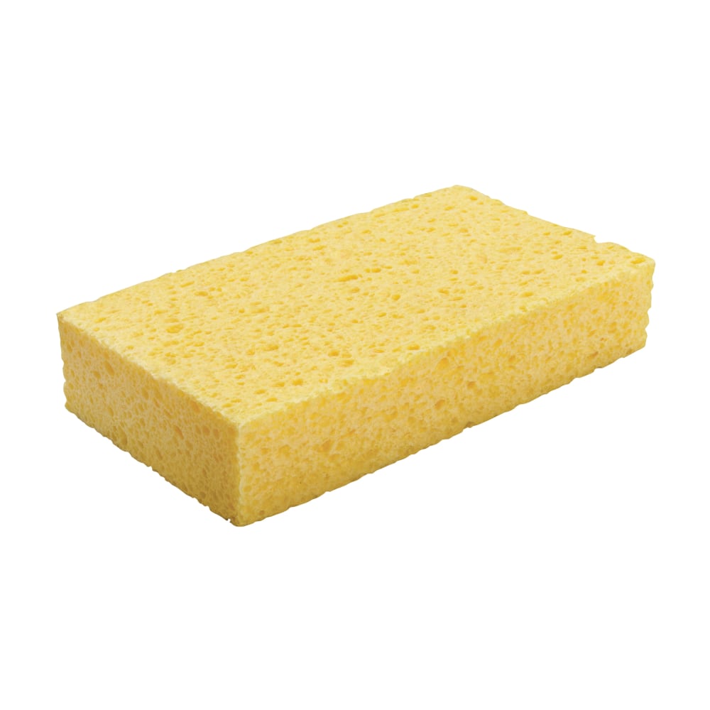 Impact 1.7in Height x 4in Width x 7.6in Length - 6/Pack - Cellulose - Yellow