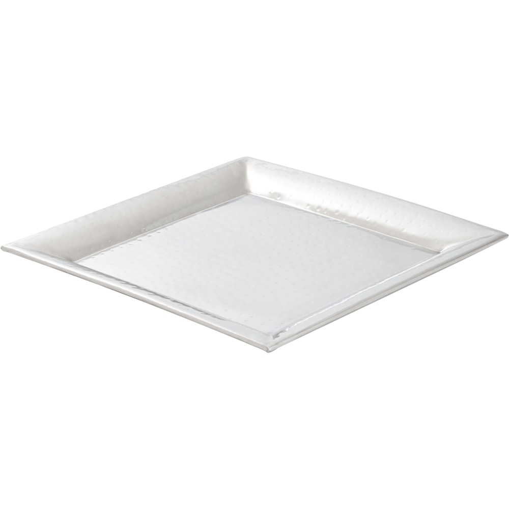 Vollrath Artisan Hammered Stainless-Steel Serving Trays, Set Of 2 Trays