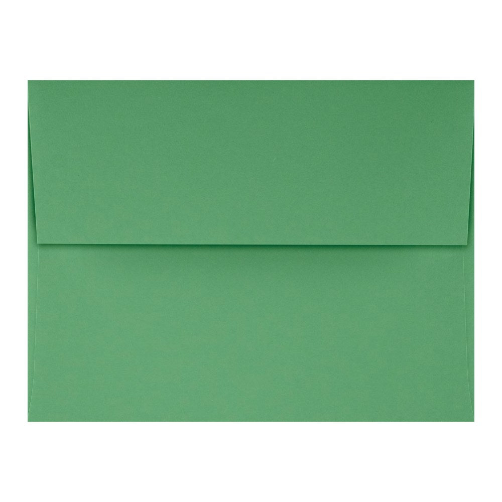 LUX Invitation Envelopes, A2, Peel & Press Closure, Holiday Green, Pack Of 250