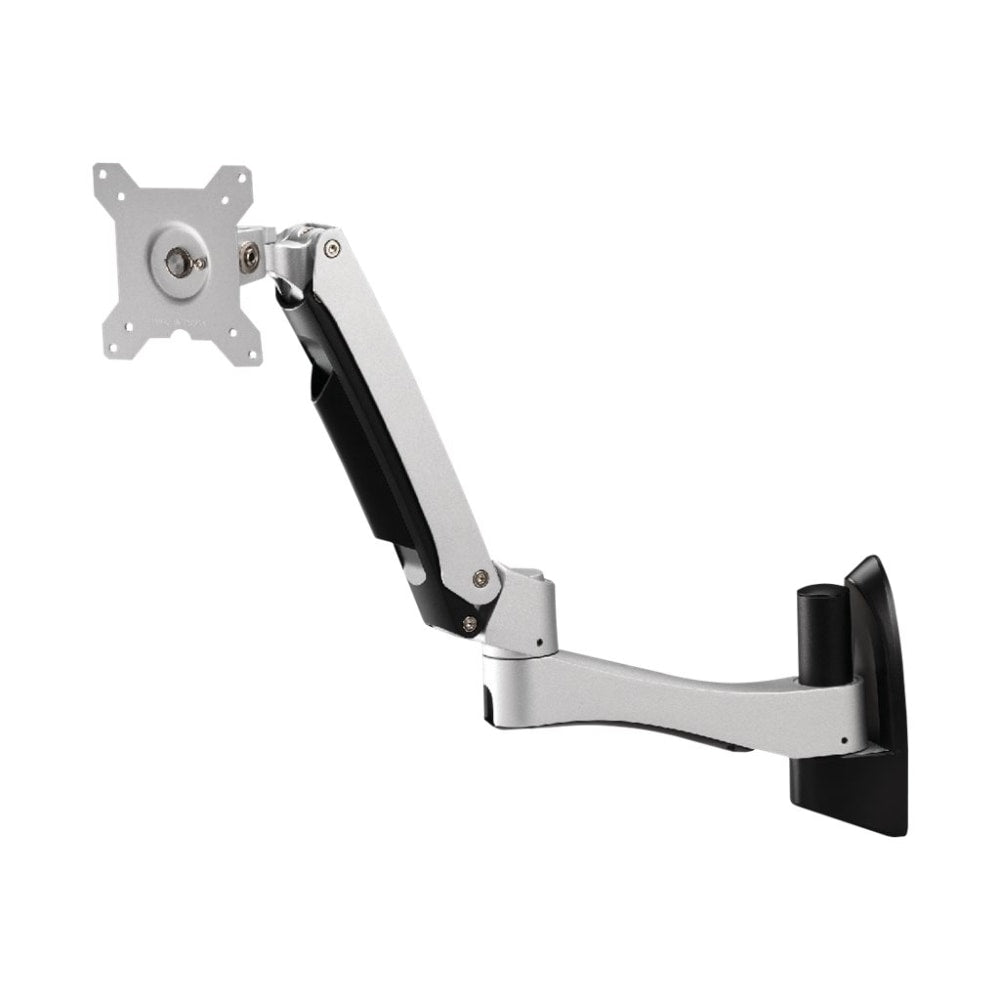 Amer AMR1AWL - Bracket - adjustable arm - for monitor - plastic, steel, aluminum alloy - wall-mountable