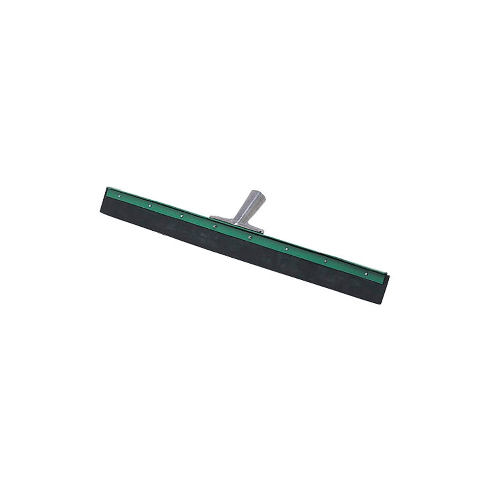 Unger Aquadozer Heavy Duty Floor Squeegee, 30 Inch Blade, Green/Black Rubber, Straight. Includes one 30 inch squeegee with a black and green rubber blade.