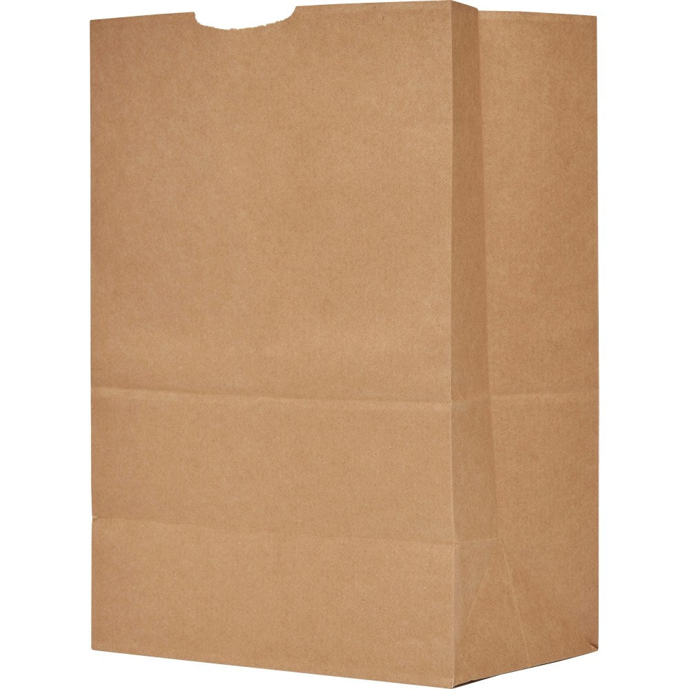 The Bag Company General Grocery Kraft Paper Bags, 17in x 12in x 7in, Brown, Bundle Of 500 Bags
