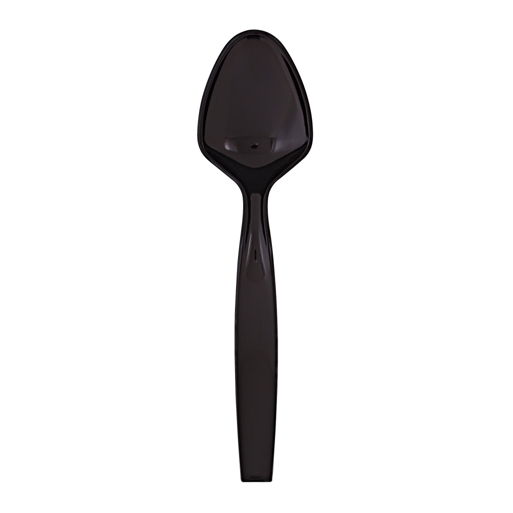 WNA Caterline Serving Spoons, 9in, Black, Pack Of 144