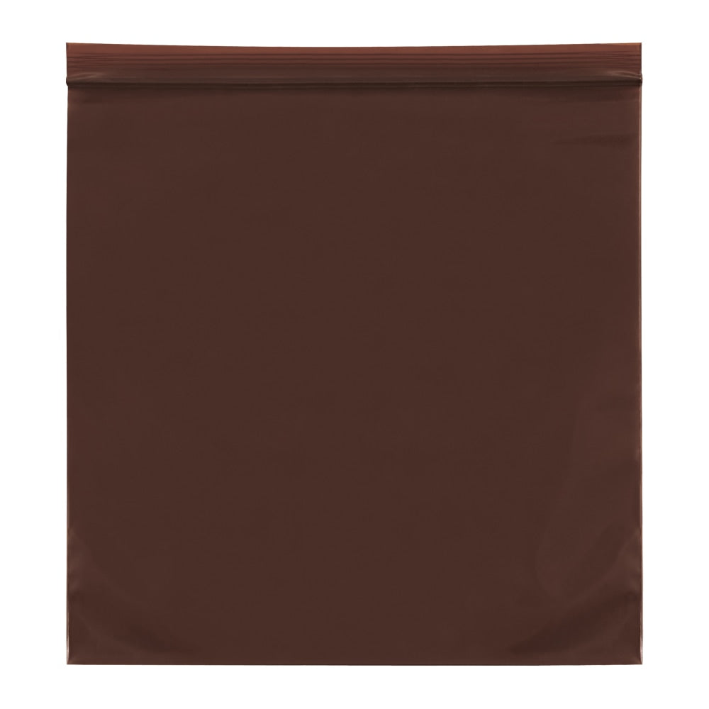 Partners Brand 3 Mil Reclosable Amber UV Bags, 9in x 12in, Amber, Case Of 1000