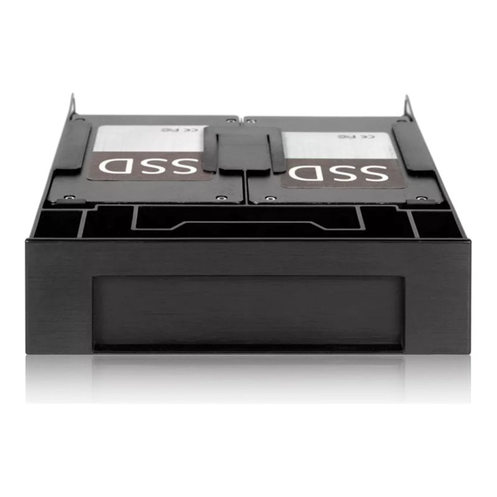 Cremax ICY Dock MB343SP - Storage bay adapter - 5.25in to 1 x 3.5in and 2 x 2.5in - black - for ToughArmor MB092VK-B