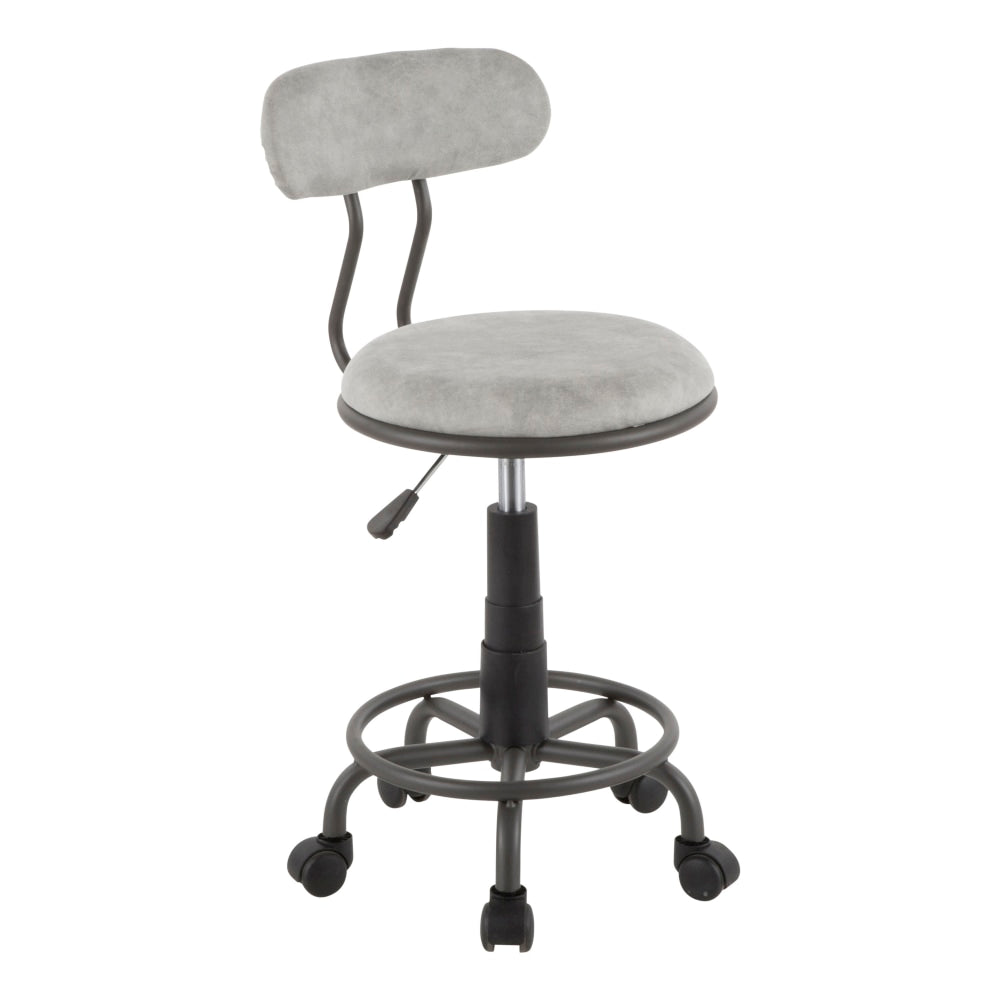 LumiSource Swift Task Chair, Grey