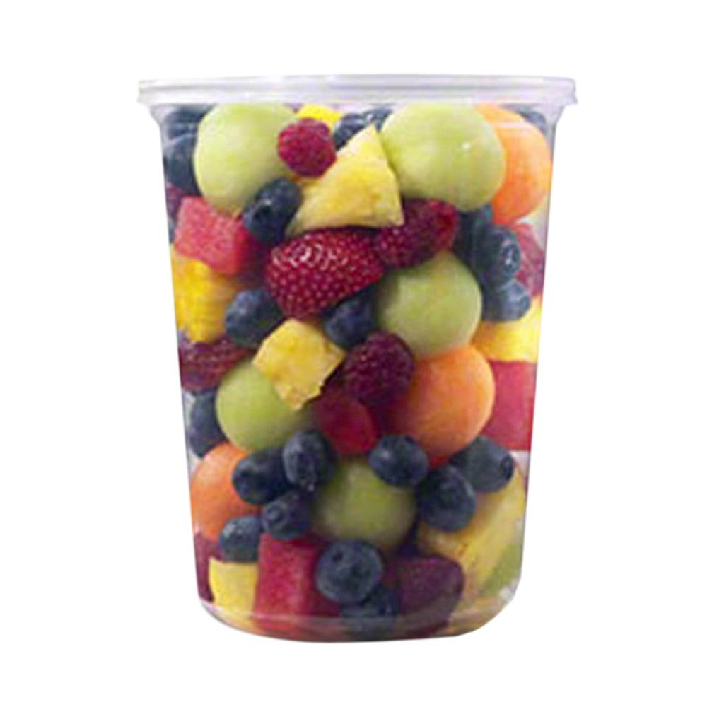 Fabri-Kal Plastic Deli Containers, 24 Oz, Clear, Carton Of 500