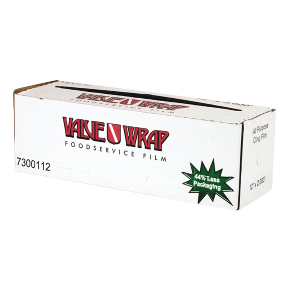 Value Food Film Wrap, 12in x 2,000ft, 1 Roll