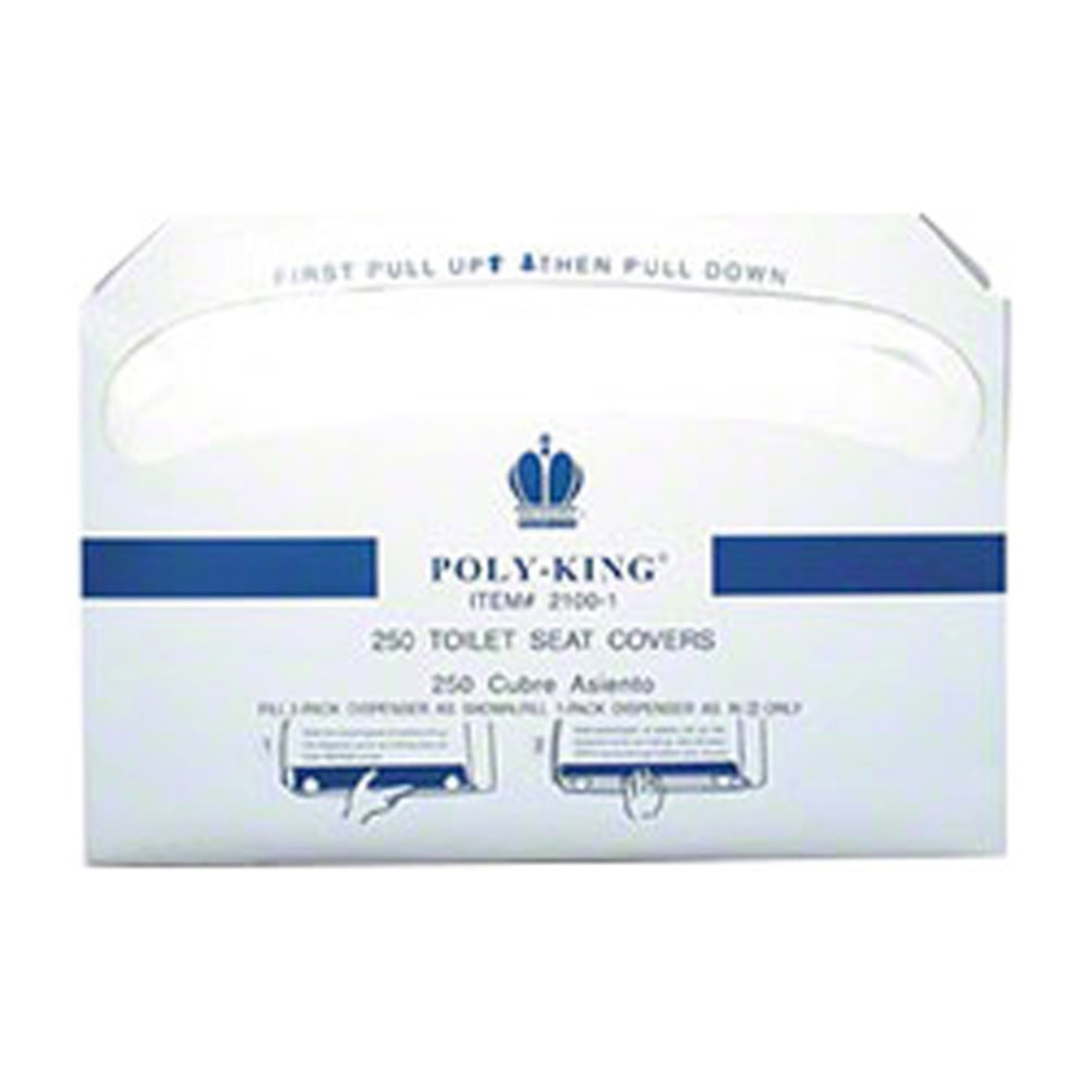 1/2-Fold Seat Covers, Carton Of 5,000