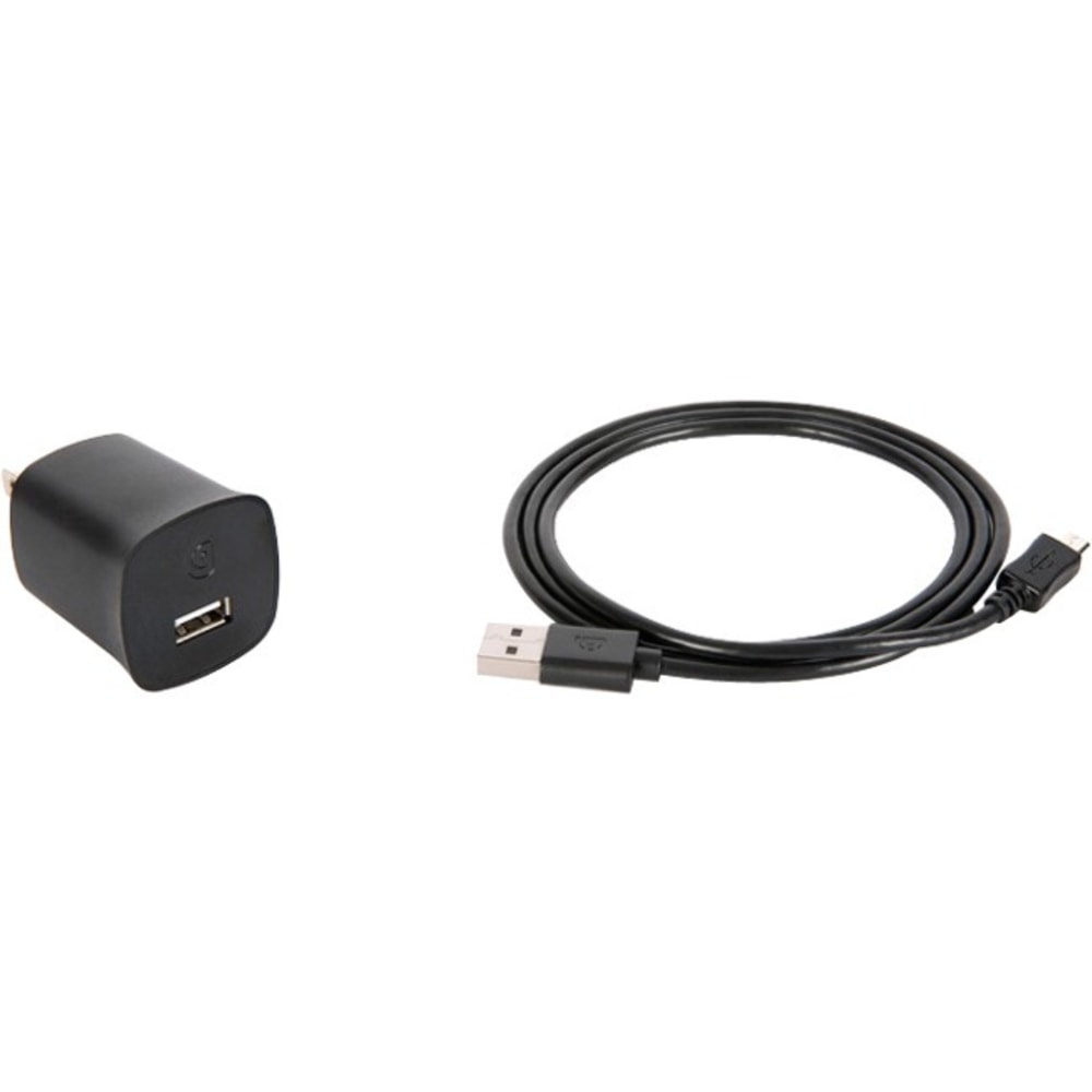 Griffin PowerBlock Universal USB-A 12W Wall Charger with USB-A to Micro-USB Cable - Black (North America) - Griffin PowerBlock Universal USB-A 12W Wall Charger with USB-A to Micro-USB Cable - Black (North America)