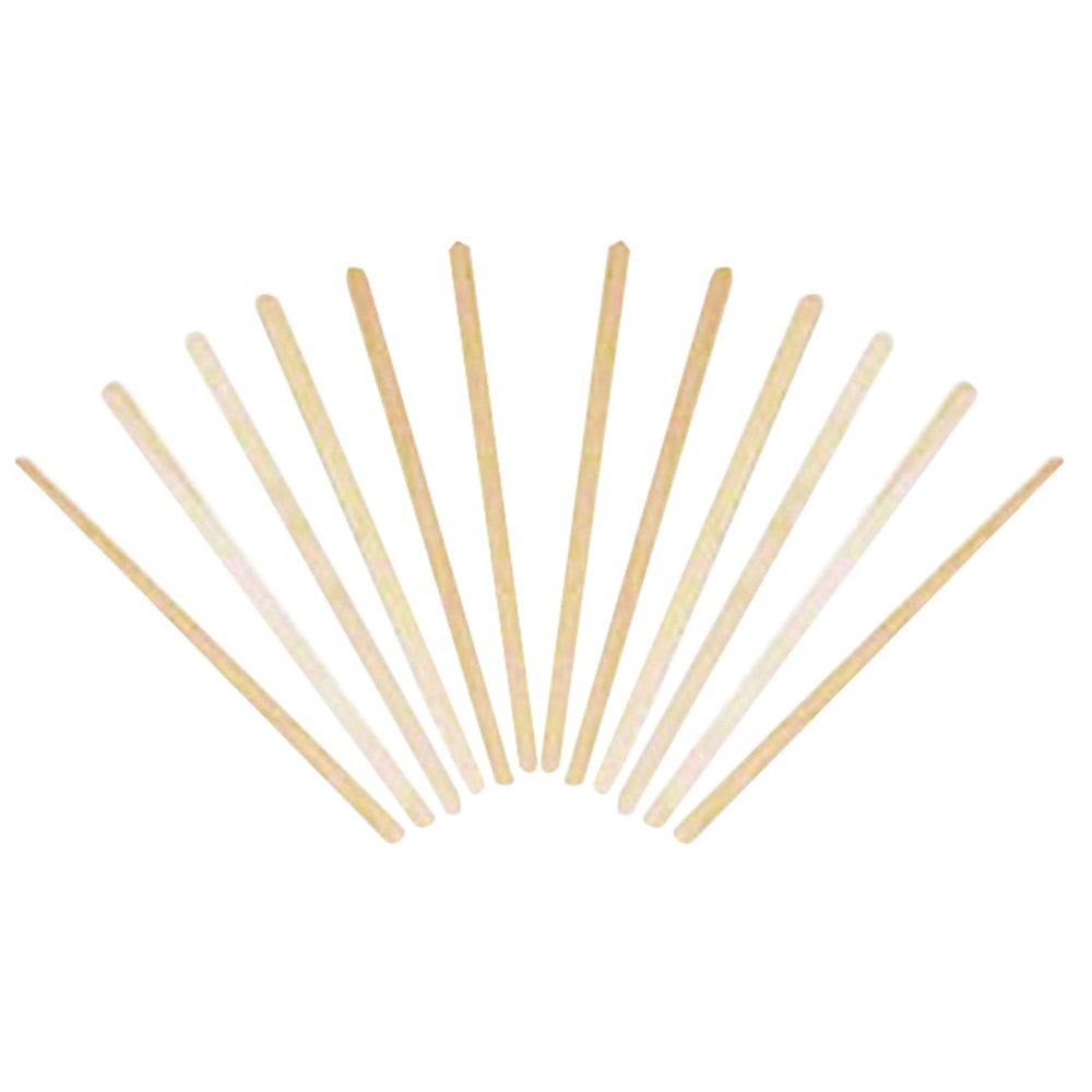 Wood Coffee Stirrers, 7in, Carton Of 5,000