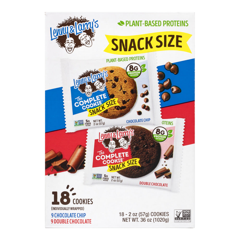 Lenny & Larrys Complete Cookie Variety Pack, Box Of 18 Cookies