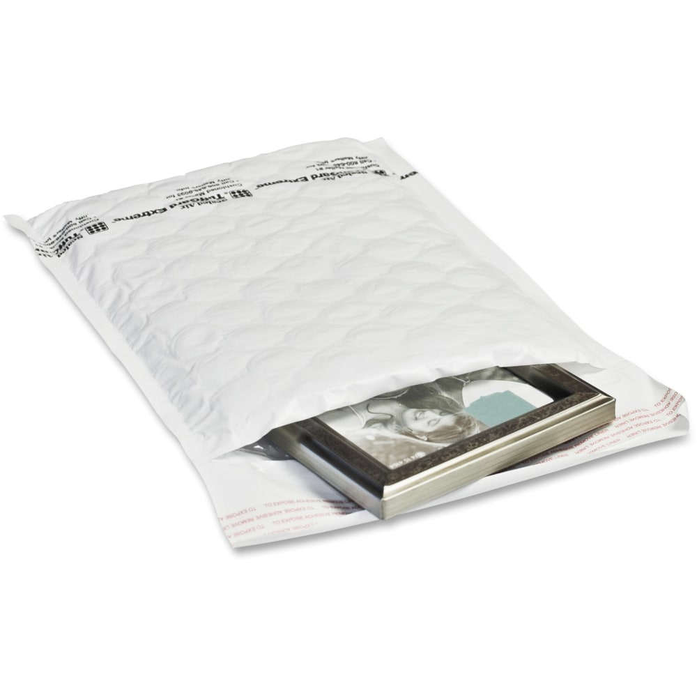 Sealed Air Jiffy TuffGard Extreme Bubble Cushioned Mailers, #2, 8 1/2in x 12in, White, Box Of 50
