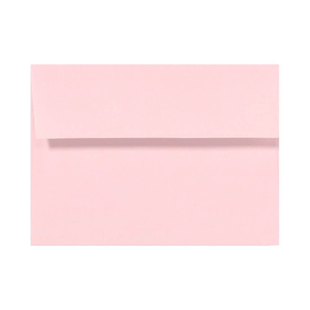 LUX Invitation Envelopes, A7, Peel & Stick Closure, Candy Pink, Pack Of 50