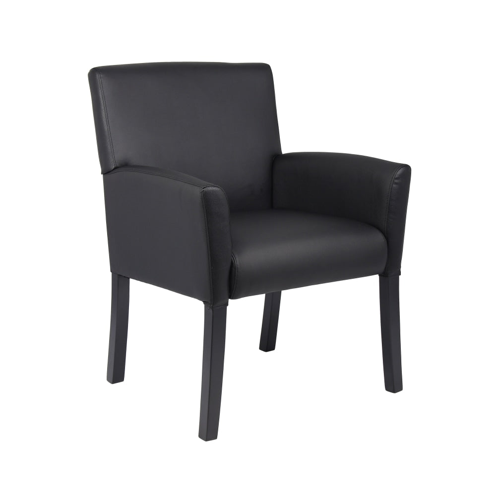 Boss Office Products Box-Arm Chair, Black