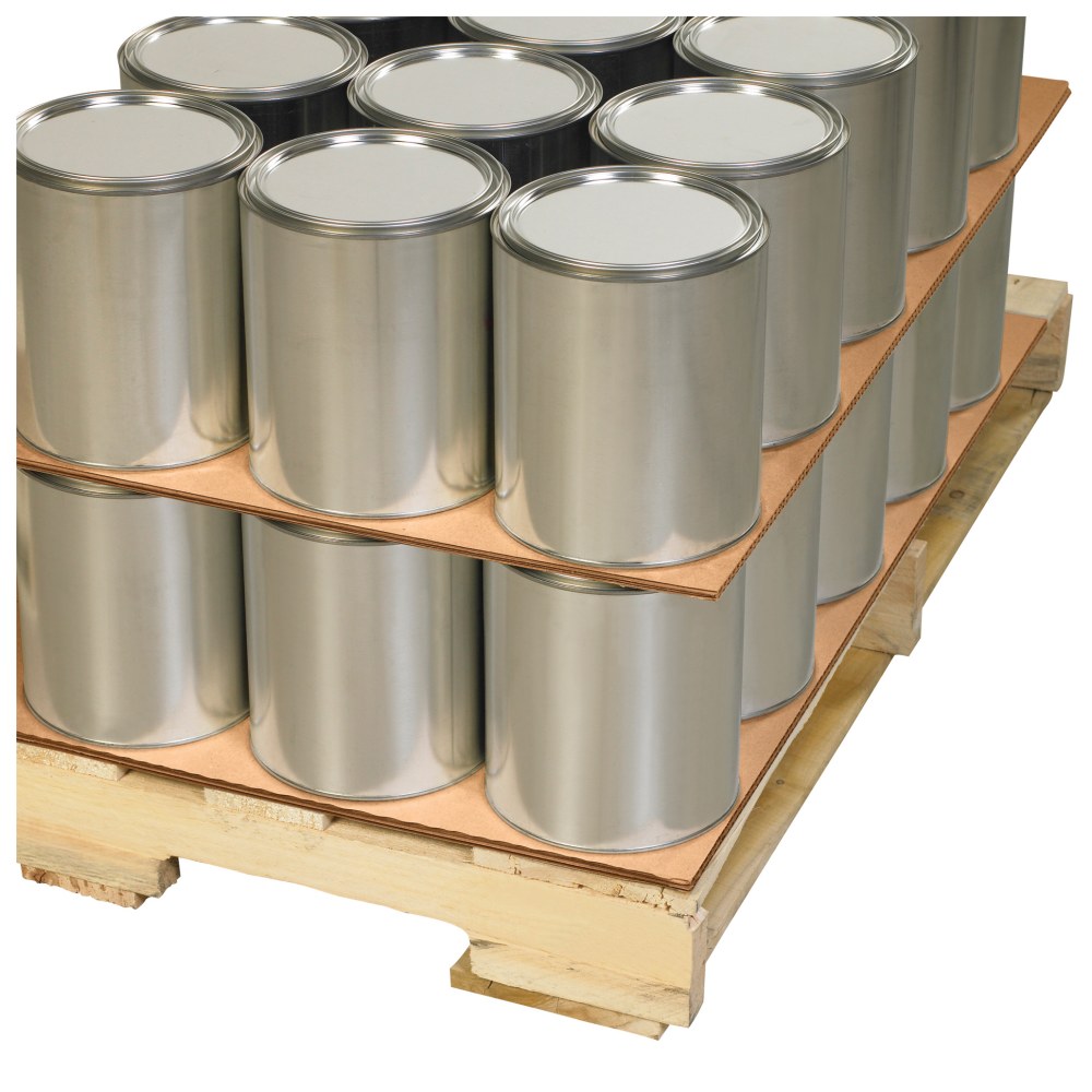 Partners Brand Double-Wall Corrugated Sheets, 48in x 60in, Kraft, Pack Of 5