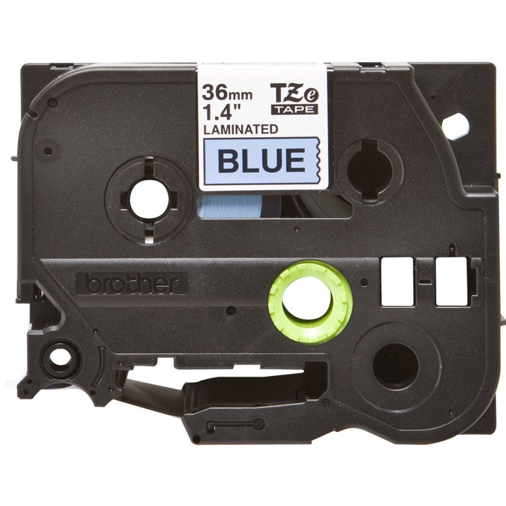 Brother P-Touch TZe-561 Label Tape, 1-7/16in x 26-1/4ft, Black/Blue