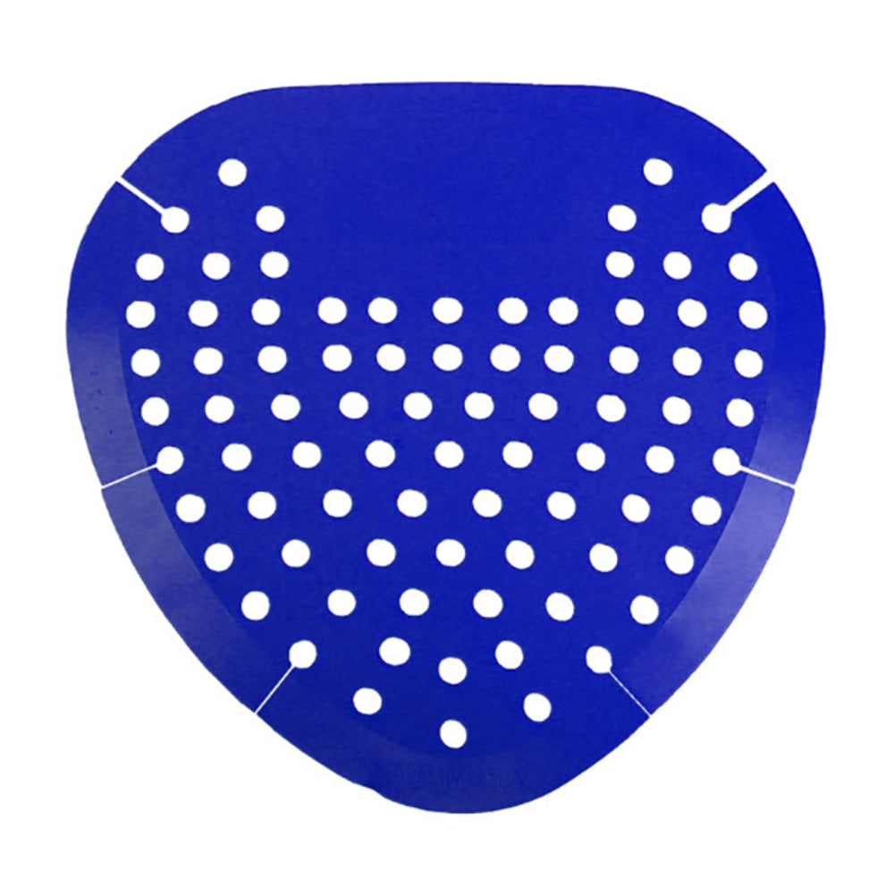 Fresh Products 30-Day Vinyl Urinal Screens, 7-1/4in, Blue, Case Of 72 Screens