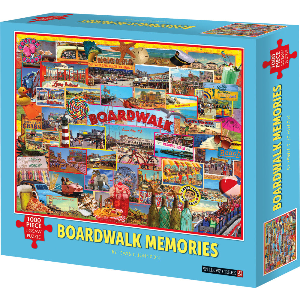 Willow Creek Press 1,000-Piece Puzzle, Boardwalk Memories
