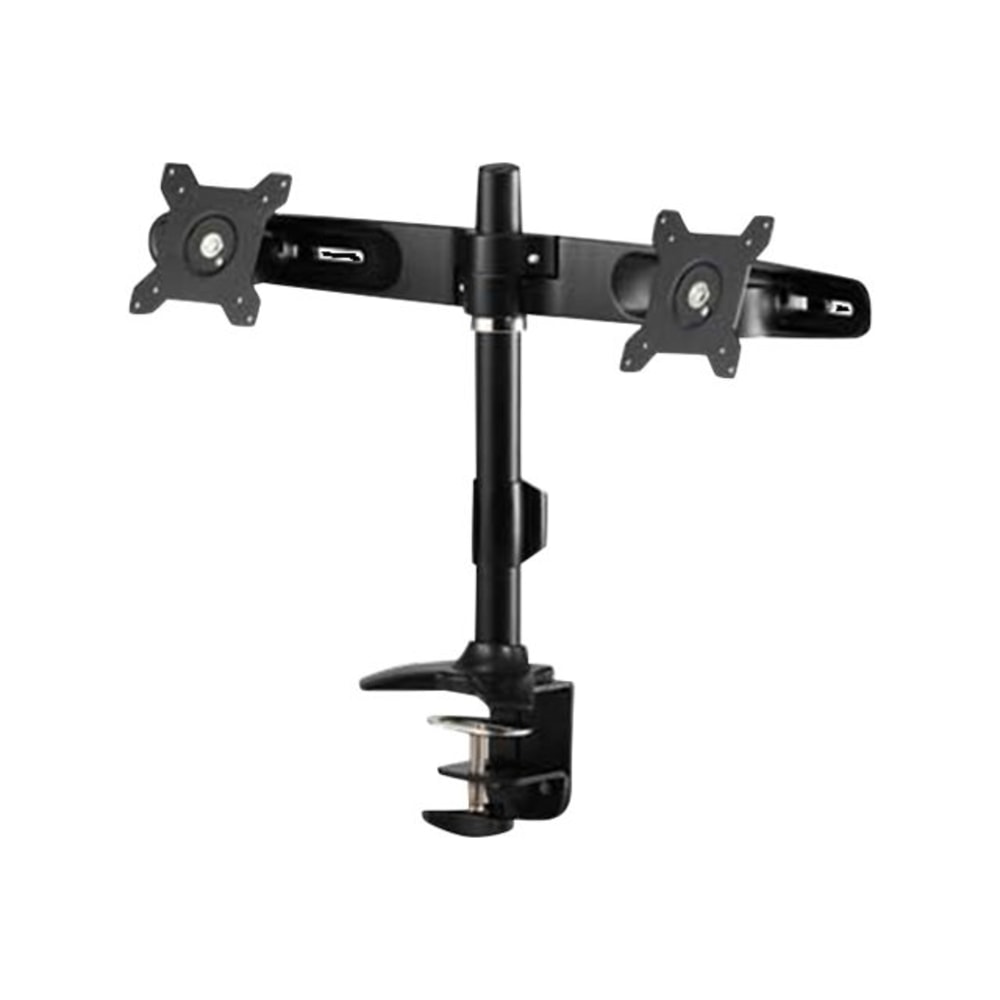 Amer AMR2C - Stand - for 2 LCD displays - steel, aluminum alloy - screen size: 15in-24in