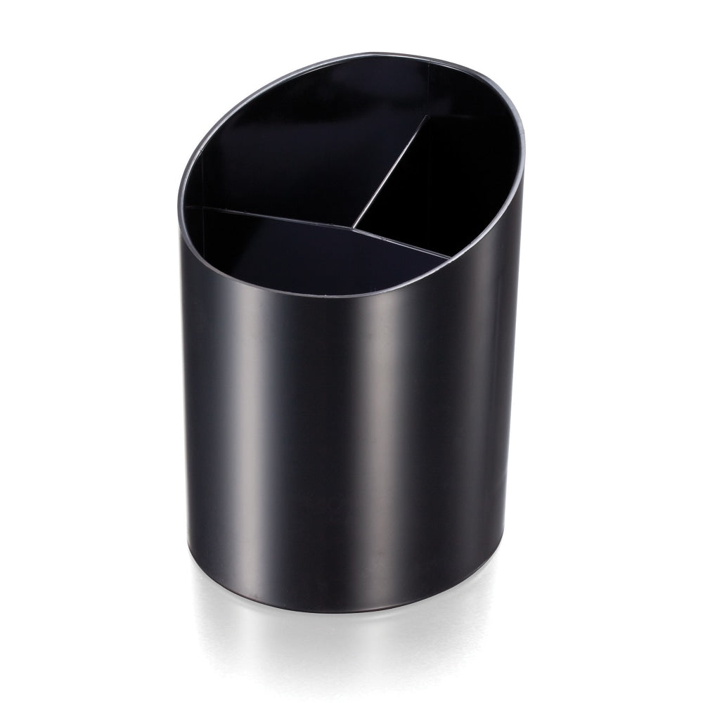 Office Depot Brand 30% Recycled Big Pencil Cup, Black