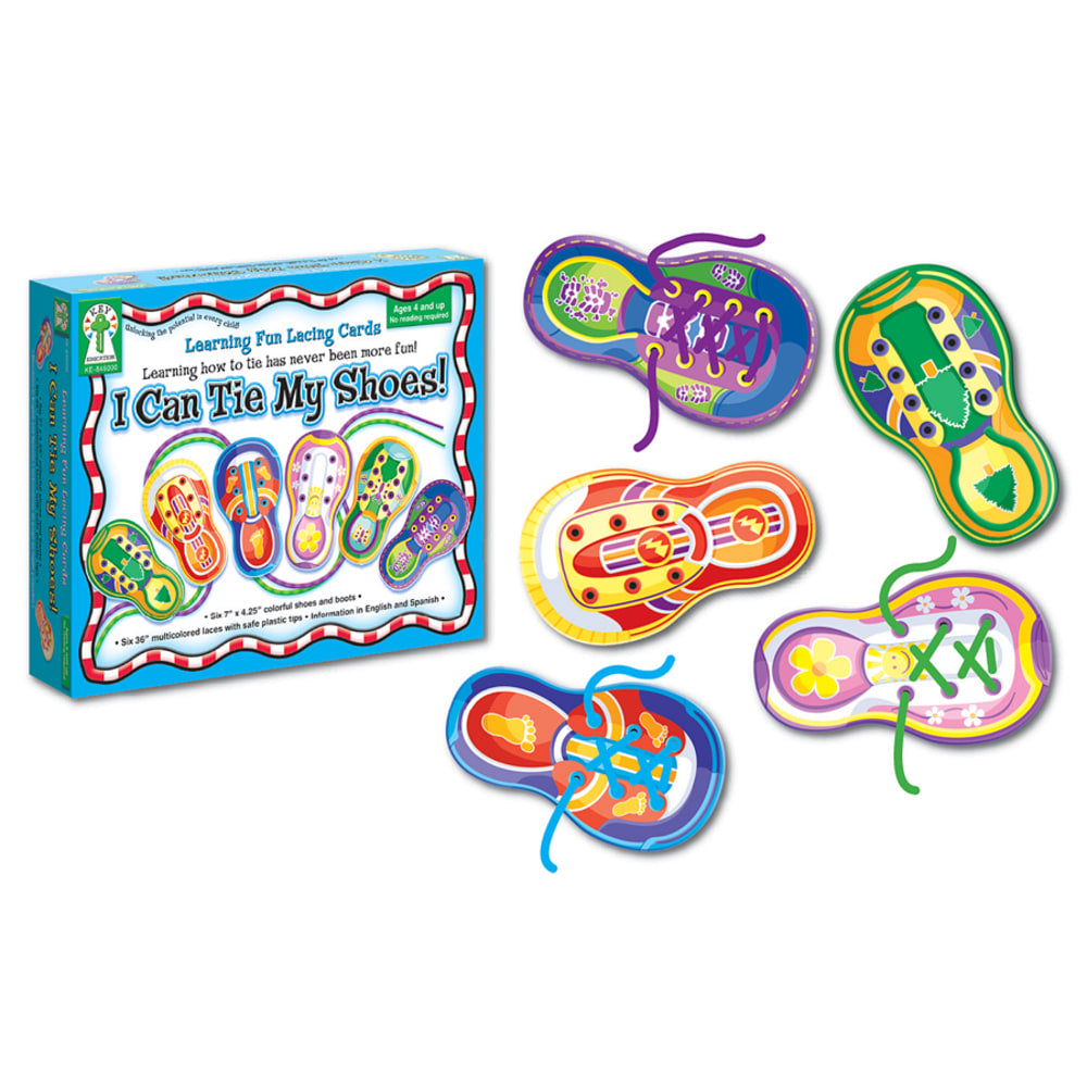 Carson-Dellosa Manipulatives - I Can Tie My Shoes