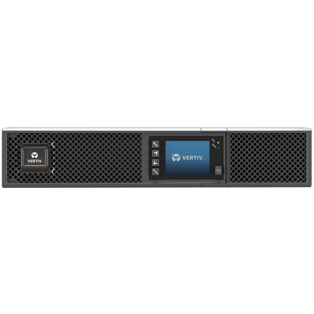 Vertiv Liebert GXT5 UPS - 500VA/500W 120V | Online Rack Tower Energy Star - Double Conversion| 2U| Optional RDU101 Card| Color/Graphic LCD| 3-Year Warranty