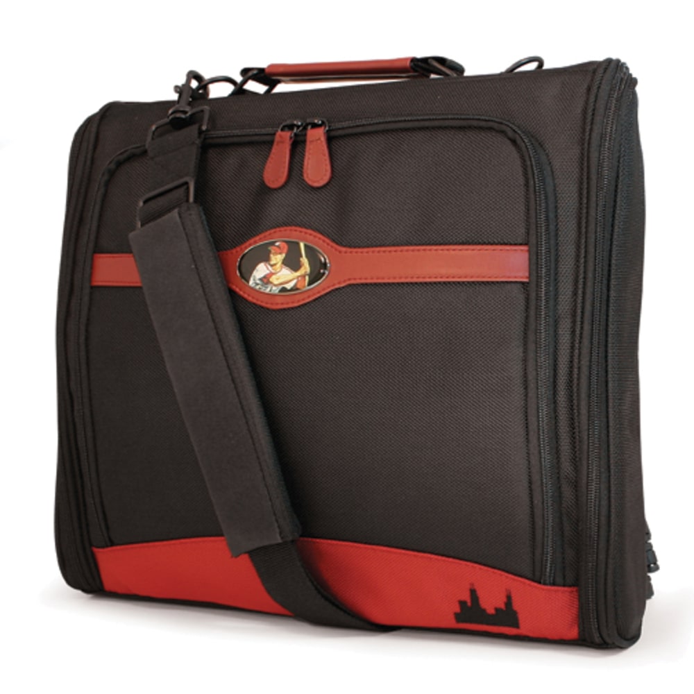 Mobile Edge Maddie Powers 14.1in PC or 15.4in MacBook Laptop Tote - Notebook carrying case - 14.1in / 15.4in - black, burgundy