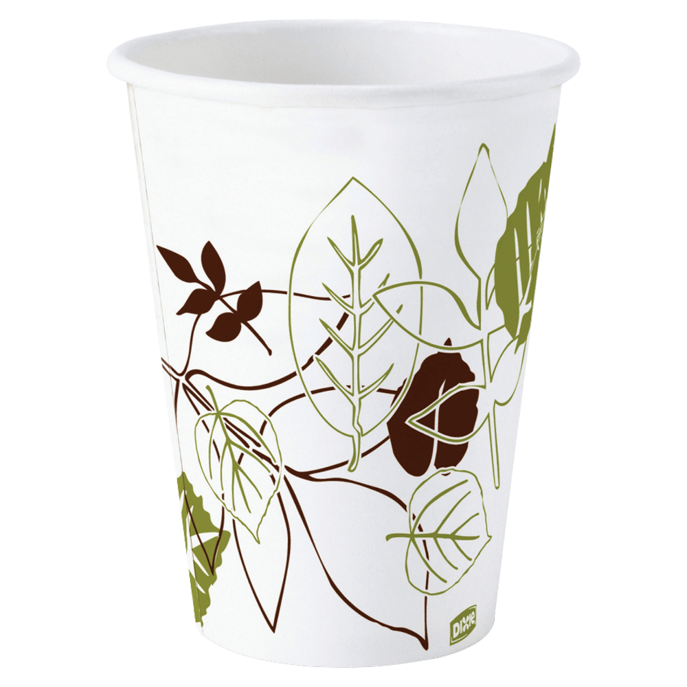 Dixie Paper Hot Cups, 10 Oz., Pack Of 50