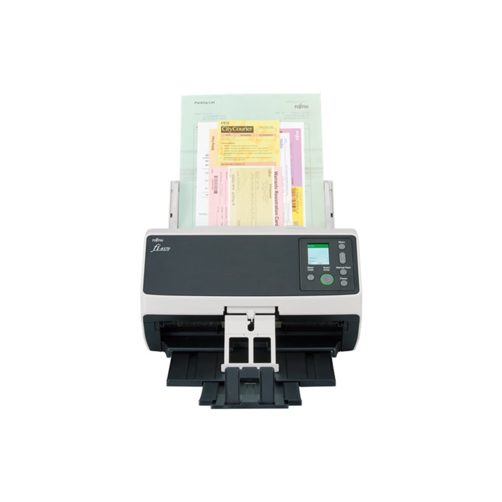 Ricoh fi-8170 - Premium - document scanner - Dual CIS - Duplex -  - 600 dpi x 600 dpi - up to 70 ppm (mono) / up to 70 ppm (color) - ADF (100 sheets) - up to 10000 scans per day - Gigabit LAN, USB 3.2 Gen 1x1