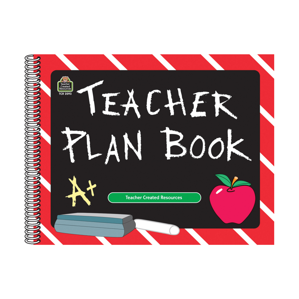 Teacher Created Resources Chalkboard Teacher Plan Books, Pack Of 3