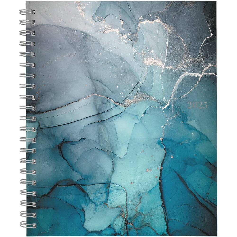2025-2026 Cambridge Weekly/Monthly Planner, 8-1/2in x 11in, Glacier, January To December