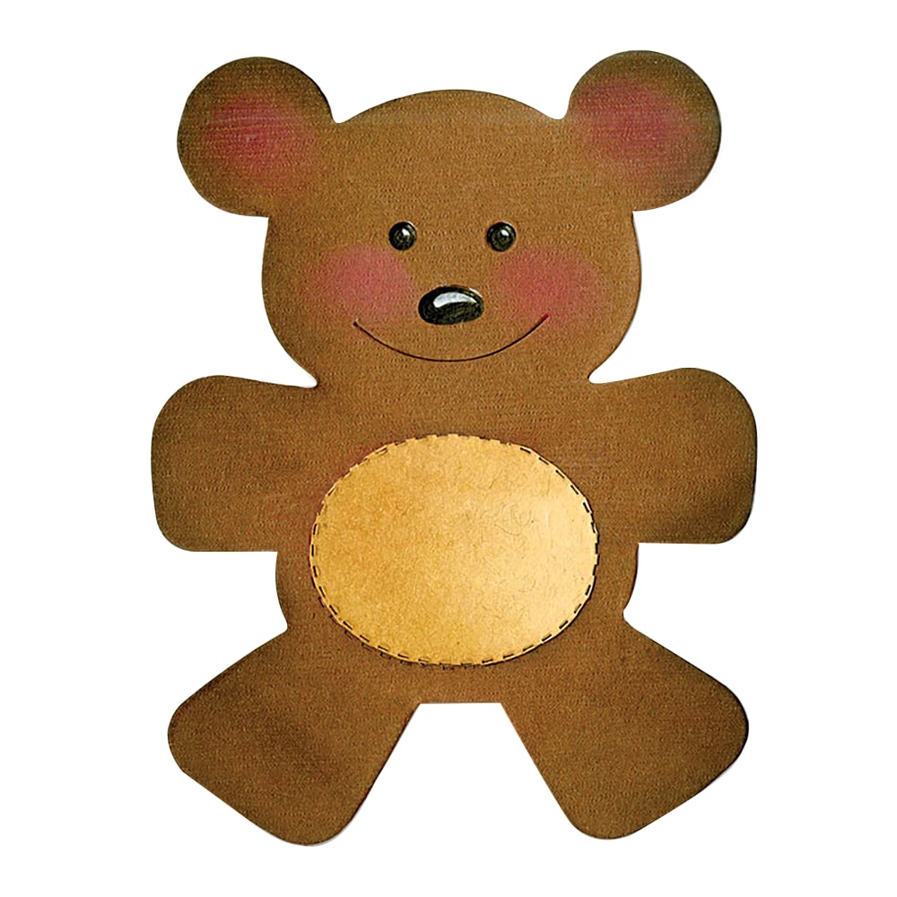 Sizzix Bigz Die, Teddy Bear