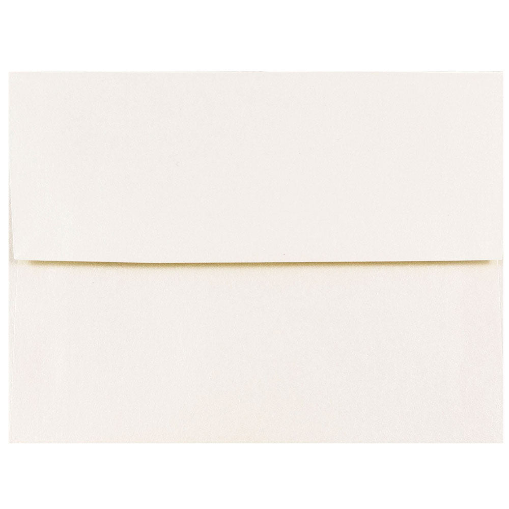 JAM Paper Booklet Invitation Envelopes, A2, Gummed Seal, Stardream Metallic Opal, Pack Of 25