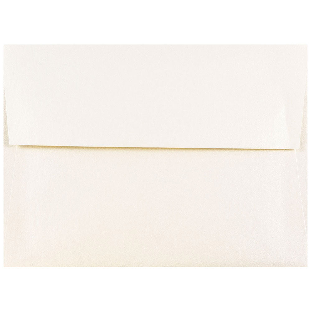 JAM Paper Booklet Invitation Envelopes, A6, Gummed Seal, Stardream Metallic Opal, Pack Of 25